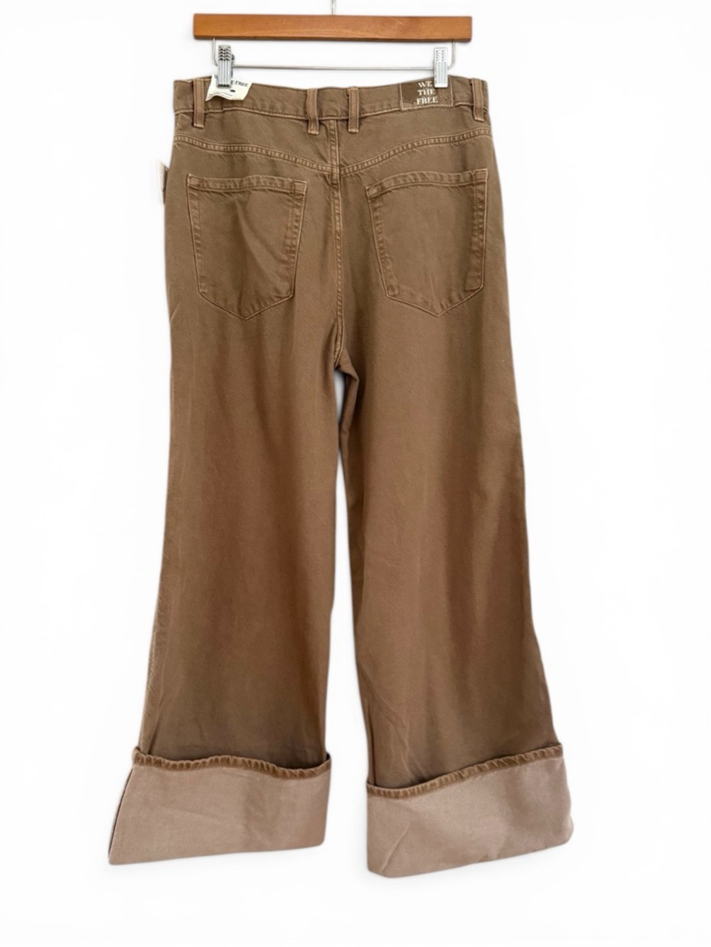 Free People We The Free Final Countdown cuffed boyfriend low rise size 28 NWT - Picture 6 of 8